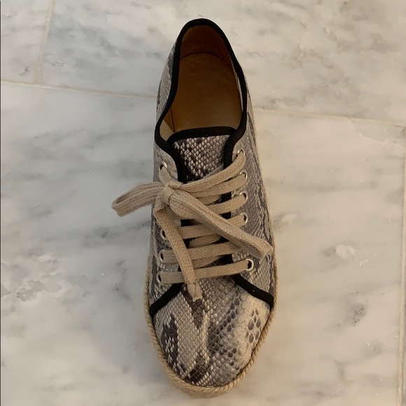 Five Worlds platform snakeskin sneakers - Picture 3 of 4
